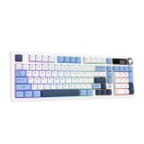 คีย์บอร์ดเกมมิ่ง Ajazz AK980 V2 LCD Cloud High Silent Switch