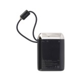 พาวเวอร์แบงค์ TECHPRO 20000 mAh Built-In Cable 22.5W 1076-2D (CCC) Navy Blue