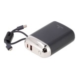 พาวเวอร์แบงค์ TECHPRO 20000 mAh Built-In Cable 22.5W 1076-2D (CCC) Navy Blue