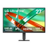 จอมอนิเตอร์ LG UltraFine 27U730B-B (IPS 4K USB-C 90W)