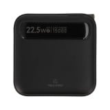 พาวเวอร์แบงค์ TECHPRO 15,000 mAh Built-In Cable 3-in-1 22.5W UP1501 (CCC) Black