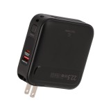 พาวเวอร์แบงค์ TECHPRO 15,000 mAh Built-In Cable 3-in-1 22.5W UP1501 (CCC) Black