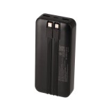 พาวเวอร์แบงค์ TECHPRO 20,000 mAh Built in Cable 22.5W C20 (CCC) Black