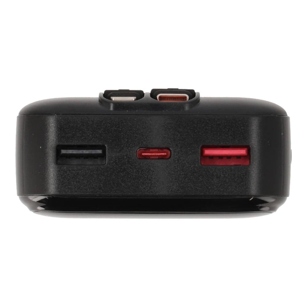 พาวเวอร์แบงค์ TECHPRO 20,000 mAh Built in Cable 22.5W C20 (CCC) Black