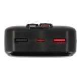 พาวเวอร์แบงค์ TECHPRO 20,000 mAh Built in Cable 22.5W C20 (CCC) Black