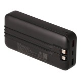 พาวเวอร์แบงค์ TECHPRO 20,000 mAh Built in Cable 22.5W C20 (CCC) Black