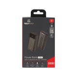พาวเวอร์แบงค์ TECHPRO 20,000 mAh Built in Cable 22.5W C20 (CCC) Black