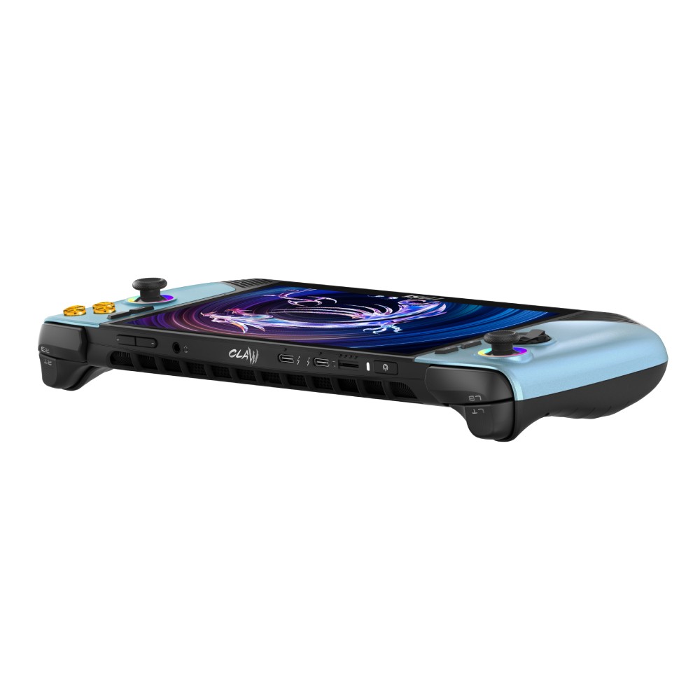 เครื่องเล่นเกม MSI Claw 8 AI+ A2VM Glacier Blue Edition-243TH