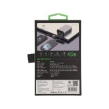 พาวเวอร์แบงค์ TITANV 20,000 mAh Colorful Screen with Built-in Cables 45W 1076-2A (CCC) Gray