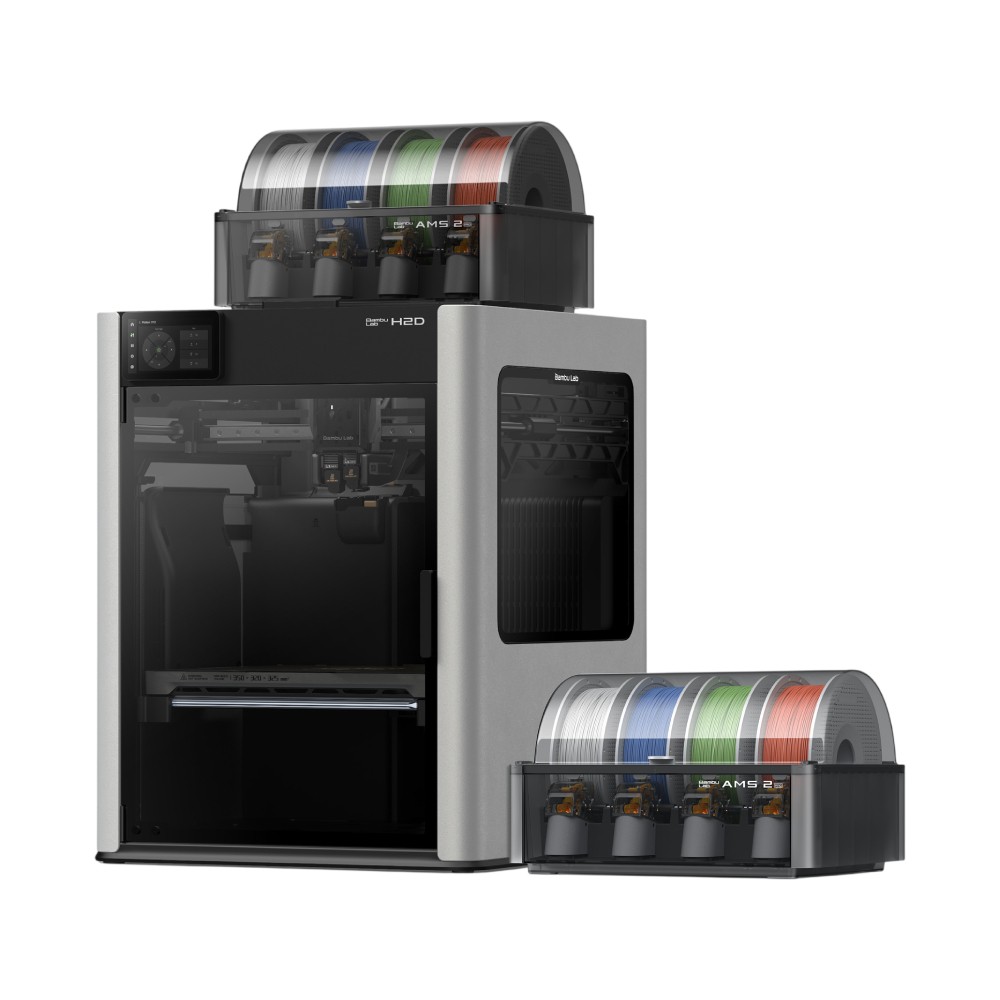 เครื่องพิมพ์ 3 มิติ Bambu Lab H2D Combo (PF003-D+SA007-HV)