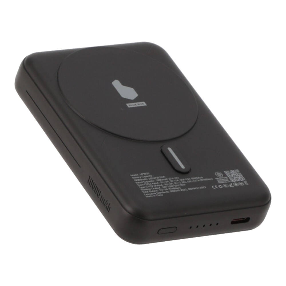 พาวเวอร์แบงค์ Blue Box Wireless Charging 10,000 mAh with Fast Charge 22.5W UP1003 (CCC) Black