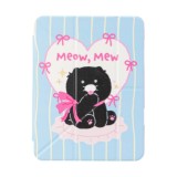 QPLUS x KAKAO Friends เคส iPad Gen 10th/11th 2025 Y Model Fluffy Ribbon Club Blue