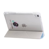 QPLUS x KAKAO Friends เคส iPad Gen 10th/11th 2025 Y Model Fluffy Ribbon Club Blue