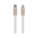 สายชาร์จ Blue Box USB-C to Lightning Cable 27W 1M. Mag Flat White (BB-C11)