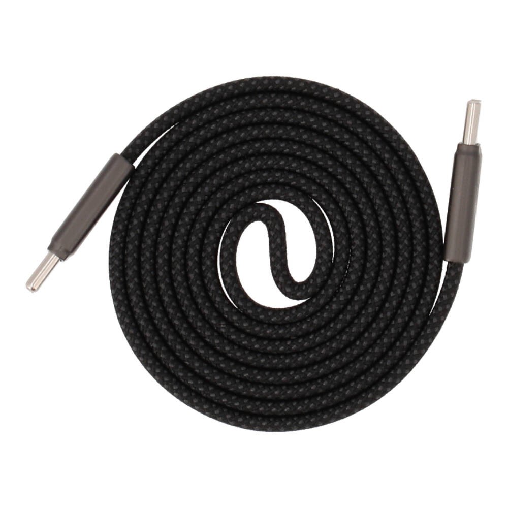 สายชาร์จ TITANV USB-C to USB-C MagCord II 60W Super Fast Charge 1M. Knitting Black