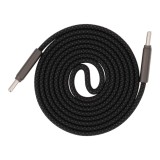 สายชาร์จ TITANV USB-C to USB-C MagCord II 60W Super Fast Charge 1M. Knitting Black