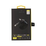 สายชาร์จ TITANV USB-C to USB-C MagCord II 60W Super Fast Charge 1M. Knitting Black