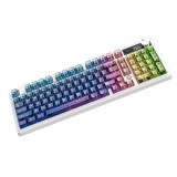 คีย์บอร์ดเกมมิ่ง Ajazz AK980 V2 Pro Glass Soda Lychee Switch