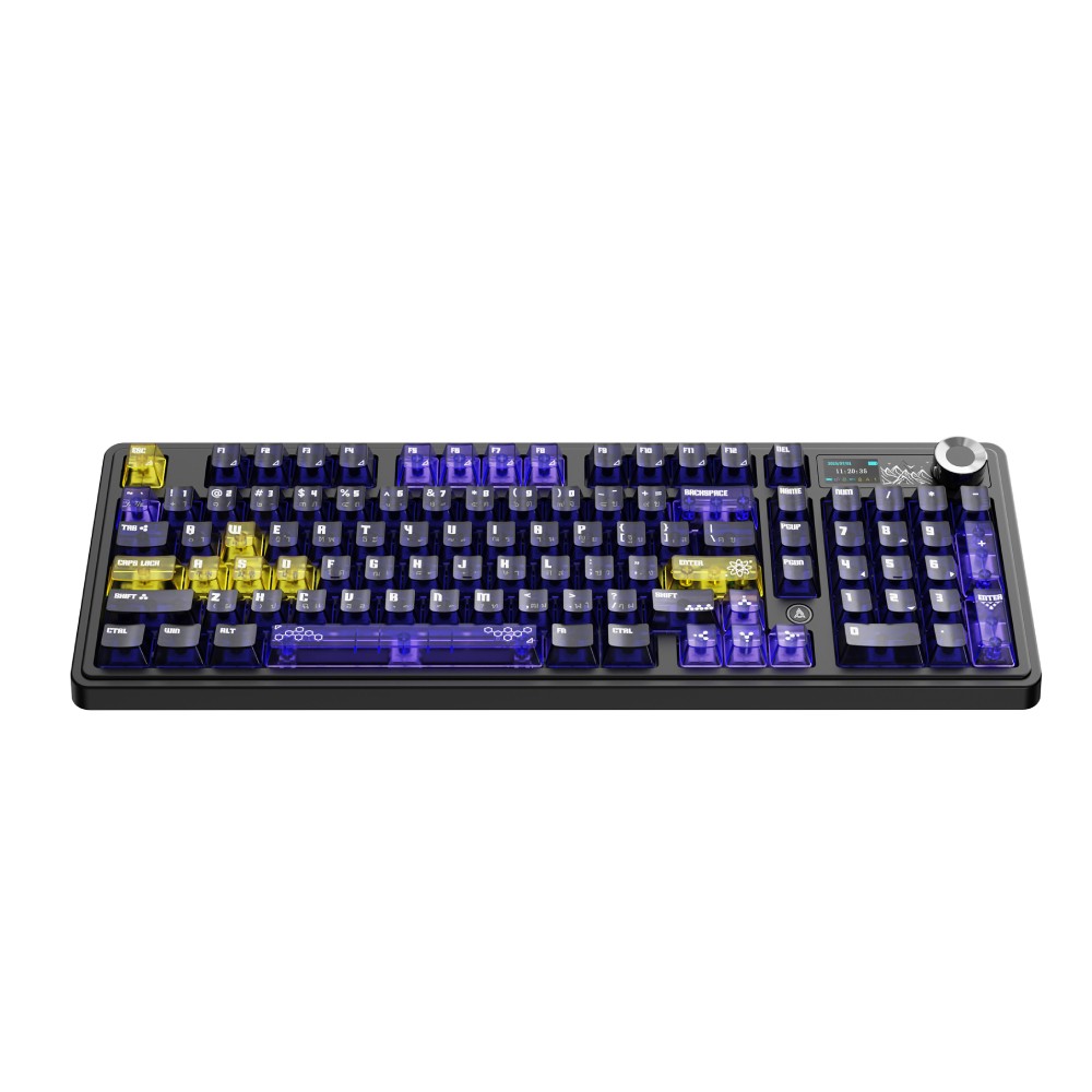 คีย์บอร์ดเกมมิ่ง Ajazz AK980 V2 Pro Lychee Switch