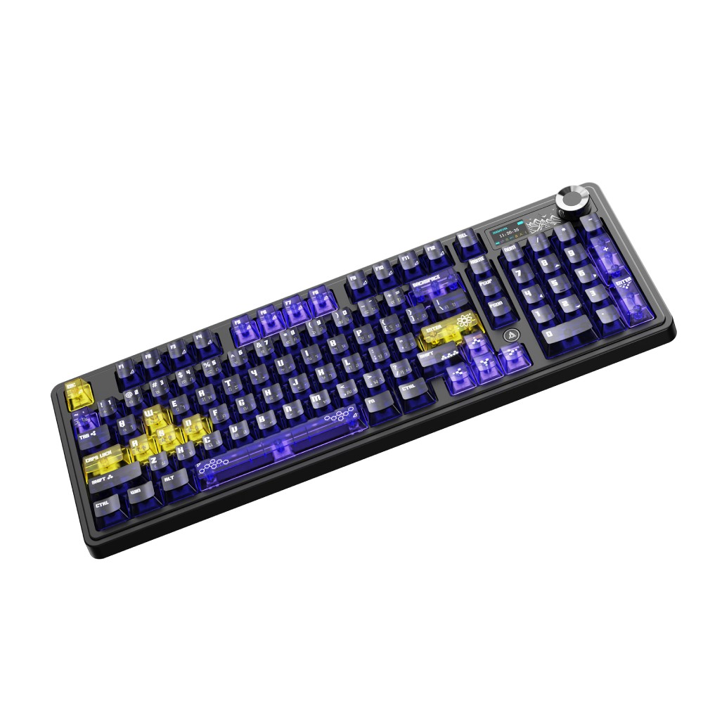 คีย์บอร์ดเกมมิ่ง Ajazz AK980 V2 Pro Lychee Switch