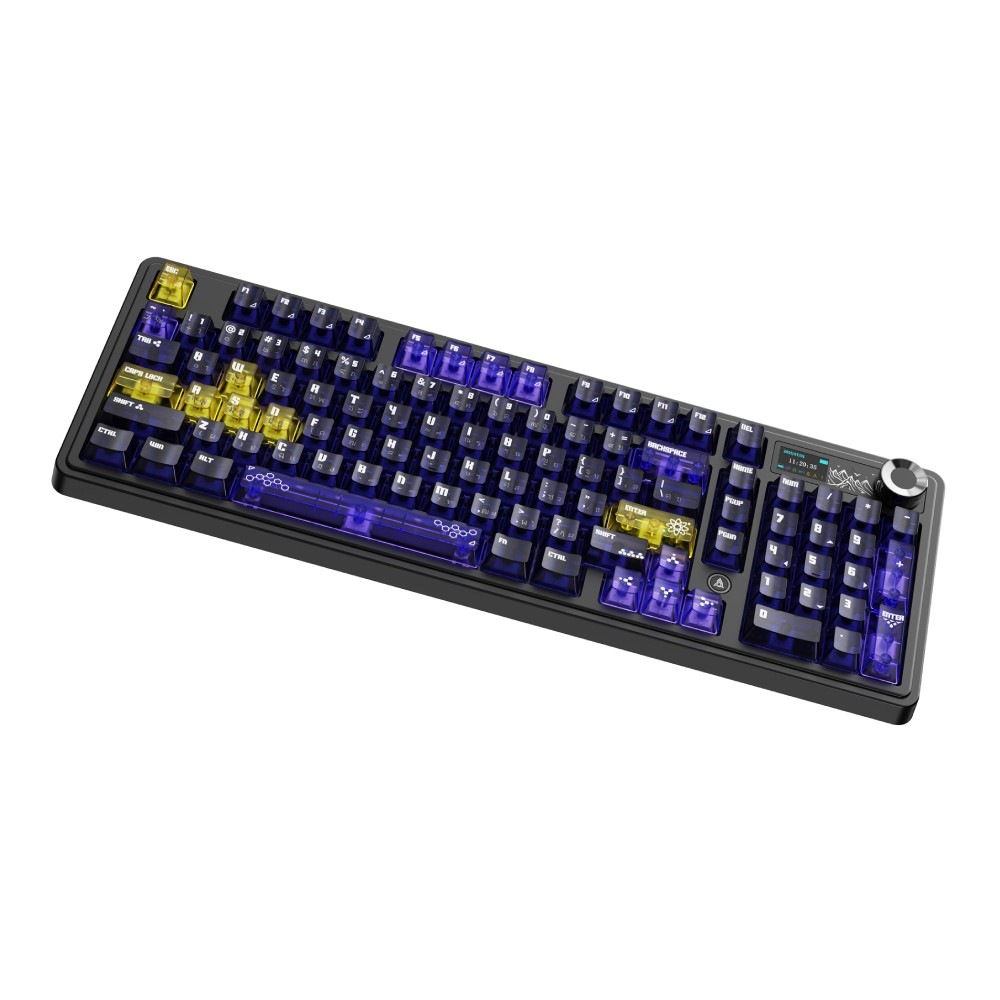 คีย์บอร์ดเกมมิ่ง Ajazz AK980 V2 Pro Lychee Switch