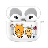 QPLUS x KAKAO Friends หูฟัง TWS BT24 White (Type-C) Free Rainbow Gift Case