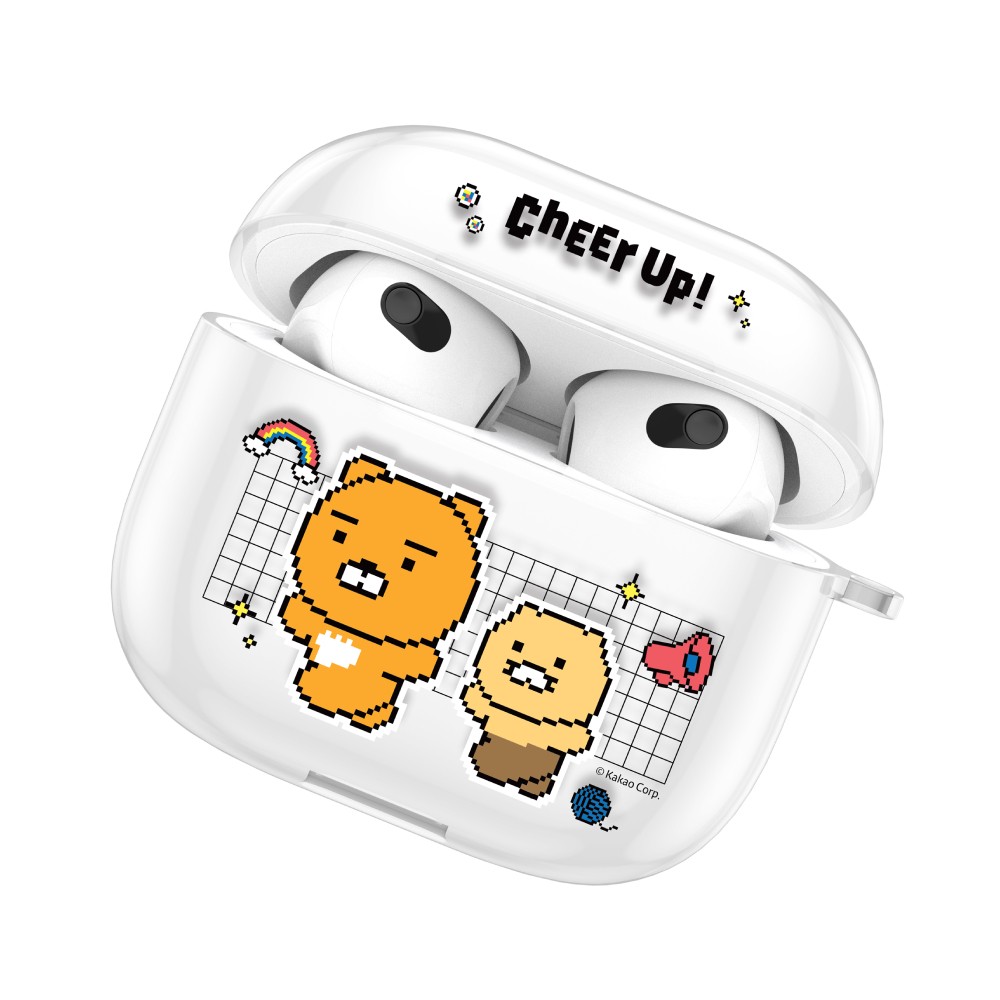 QPLUS x KAKAO Friends หูฟัง TWS BT24 White (Type-C) Free Rainbow Gift Case
