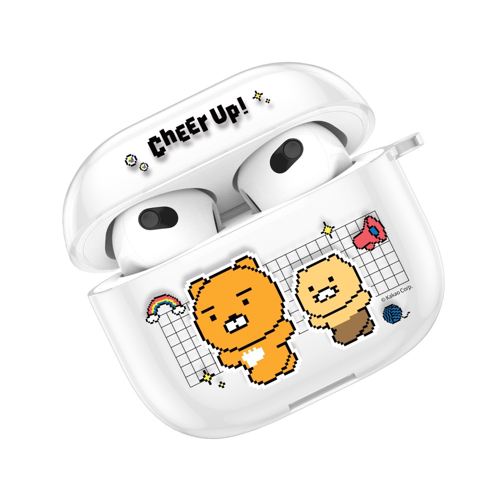 QPLUS x KAKAO Friends หูฟัง TWS BT24 White (Type-C) Free Rainbow Gift Case