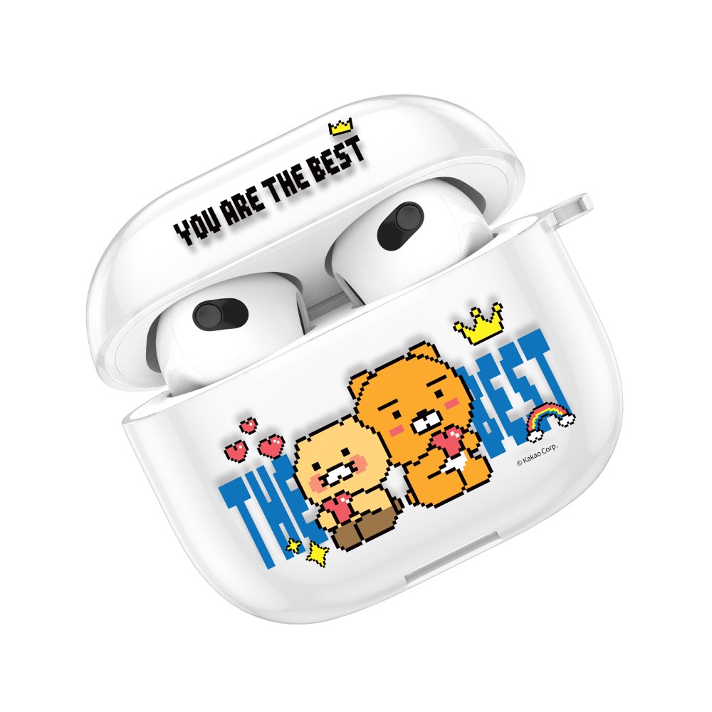 QPLUS x KAKAO Friends หูฟัง TWS BT24 White (Type-C) Free You are The Best Case
