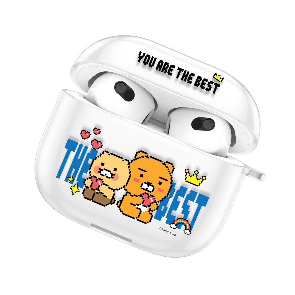QPLUS x KAKAO Friends หูฟัง TWS BT24 White (Type-C) Free You are The Best Case