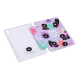 QPLUS x KAKAO Friends เคส iPad Gen 10th/11th (2025) Y Model Fluffy Ribbon Club Purple