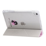 QPLUS x KAKAO Friends เคส iPad Gen 10th/11th 2025 Y Model Fluffy Ribbon Club Pink