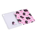 QPLUS x KAKAO Friends เคส iPad Gen 10th/11th 2025 Y Model Fluffy Ribbon Club Pink