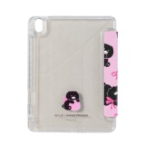 QPLUS x KAKAO Friends เคส iPad Gen 10th/11th 2025 Y Model Fluffy Ribbon Club Pink