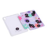 QPLUS x KAKAO Friends เคส iPad Air4/5/6/7/8 11 2026 (M2/M3/M4) Y Model Fluffy Ribbon Club Purple