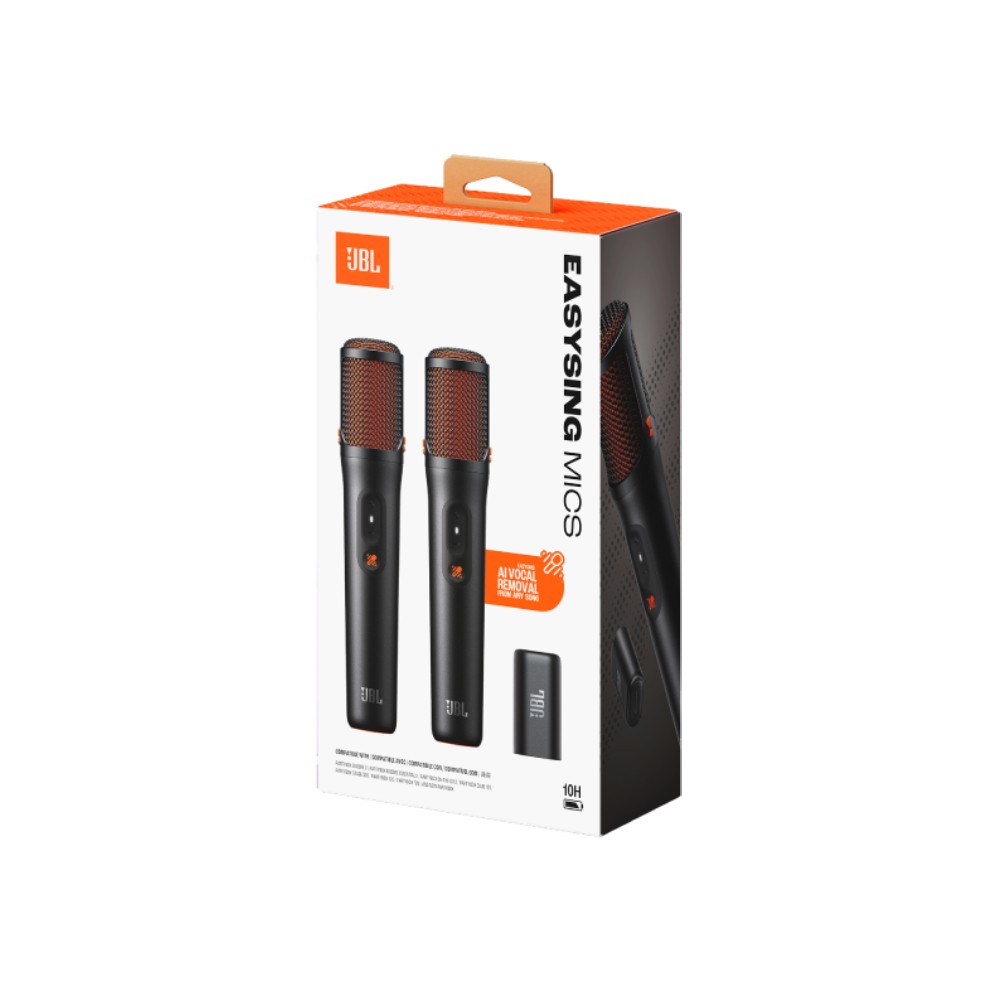 ไมโครโฟน JBL EasySing Mics Black