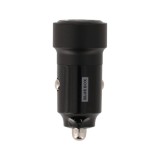 ที่ชาร์จแบตในรถ Blue Box Car Charger 1 USB-A / 1 USB-C (75W) Black (BB-CC05)