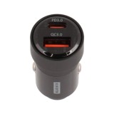 ที่ชาร์จแบตในรถ Blue Box Car Charger 1 USB-A / 1 USB-C (75W) Black (BB-CC05)