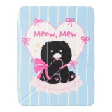 QPLUS x KAKAO Friends เคส iPad Air4/5/6/7/8 11 2026 (M2/M3/M4) Y Model Fluffy Ribbon Club Blue
