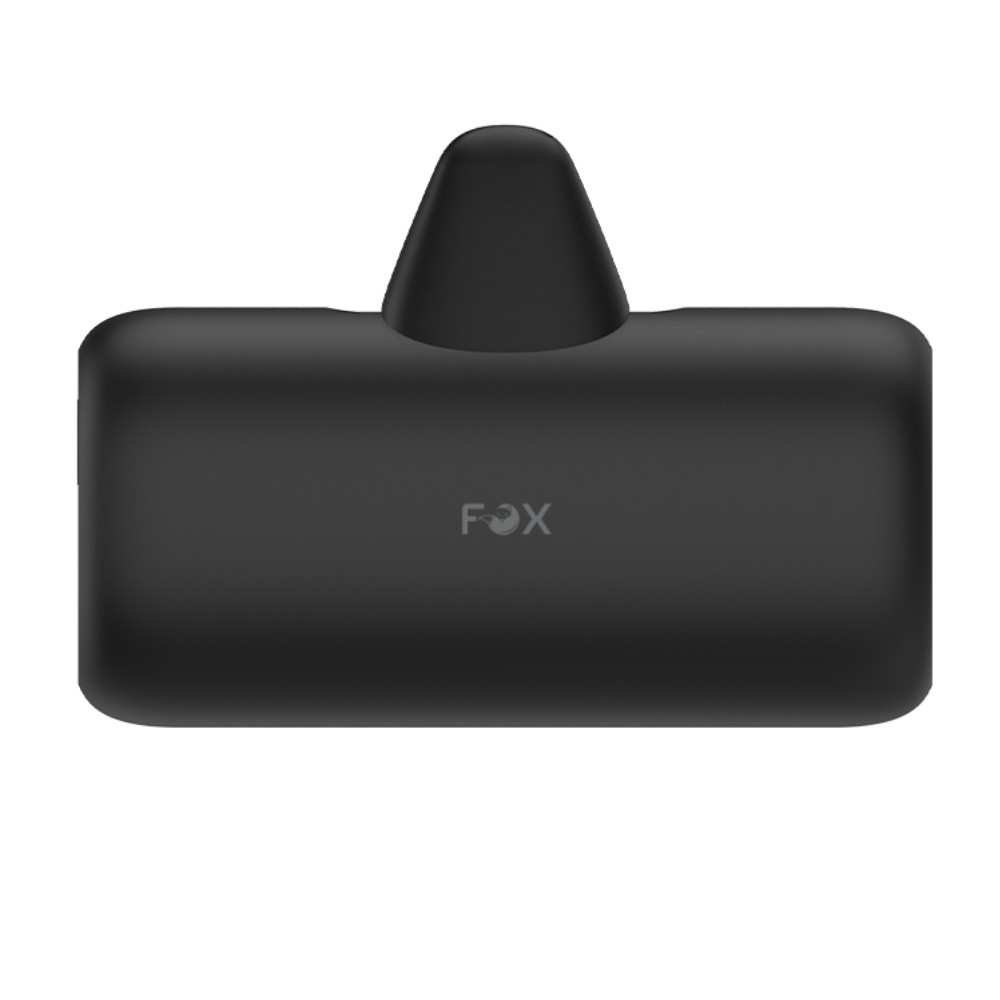 พาวเวอร์แบงค์ FOX 5,000 mAh Pocket Power 1xType-C with Type-C & Lightning Ports B5K01 (CCC) Black