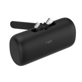 พาวเวอร์แบงค์ FOX 5,000 mAh Pocket Power 1xType-C with Type-C & Lightning Ports B5K01 (CCC) Black