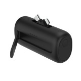 พาวเวอร์แบงค์ FOX 5,000 mAh Pocket Power 1xType-C with Type-C & Lightning Ports B5K01 (CCC) Black