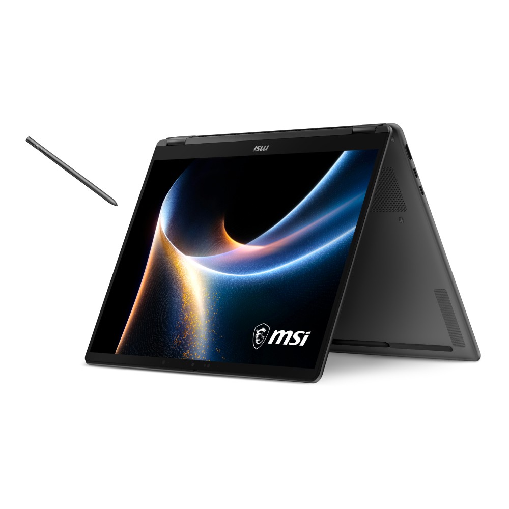 โน๊ตบุ๊ค MSI Prestige 14 Flip AI+ D3MTG-222TH Platinum Gray