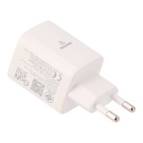 อะแดปเตอร์ TECHPRO Wall USB Charger 1 USB-C (PD45W) + USB-C to USB-A AG-401 White