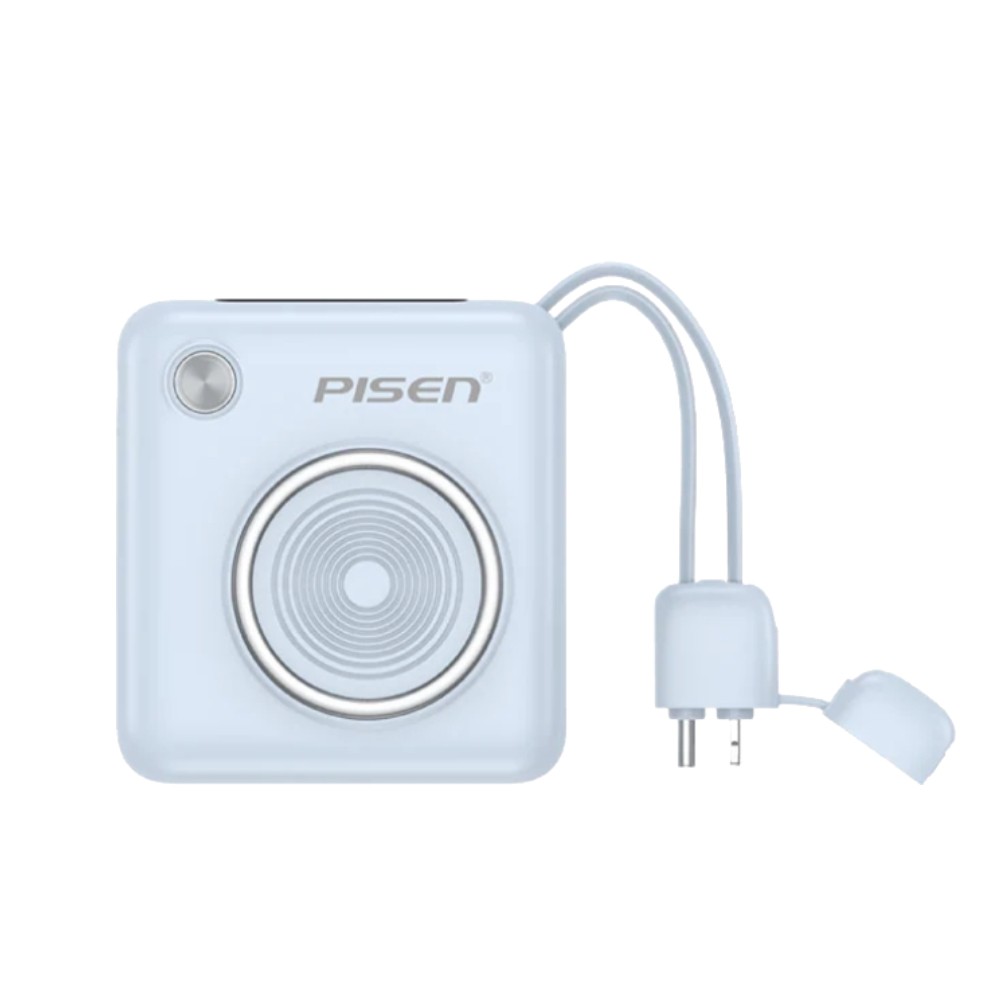 พาวเวอร์แบงค์ Pisen 10,000 mAh TP-D105 (CCC) Blue