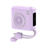 พาวเวอร์แบงค์ Pisen 10,000 mAh TP-D105 (CCC) Purple