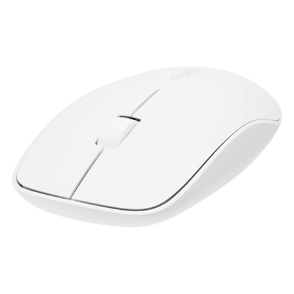 เมาส์ไร้สาย Rapoo M200 Silent Multi-mode White