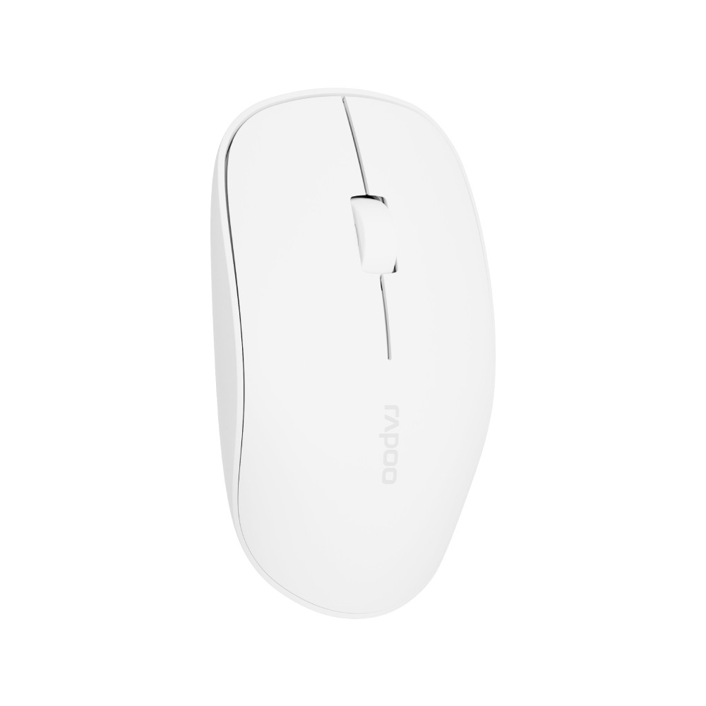 เมาส์ไร้สาย Rapoo M200 Silent Multi-mode White