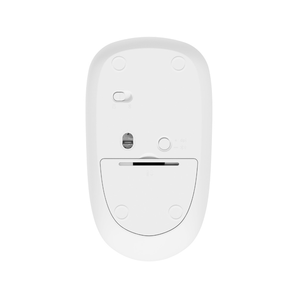 เมาส์ไร้สาย Rapoo M200 Silent Multi-mode White