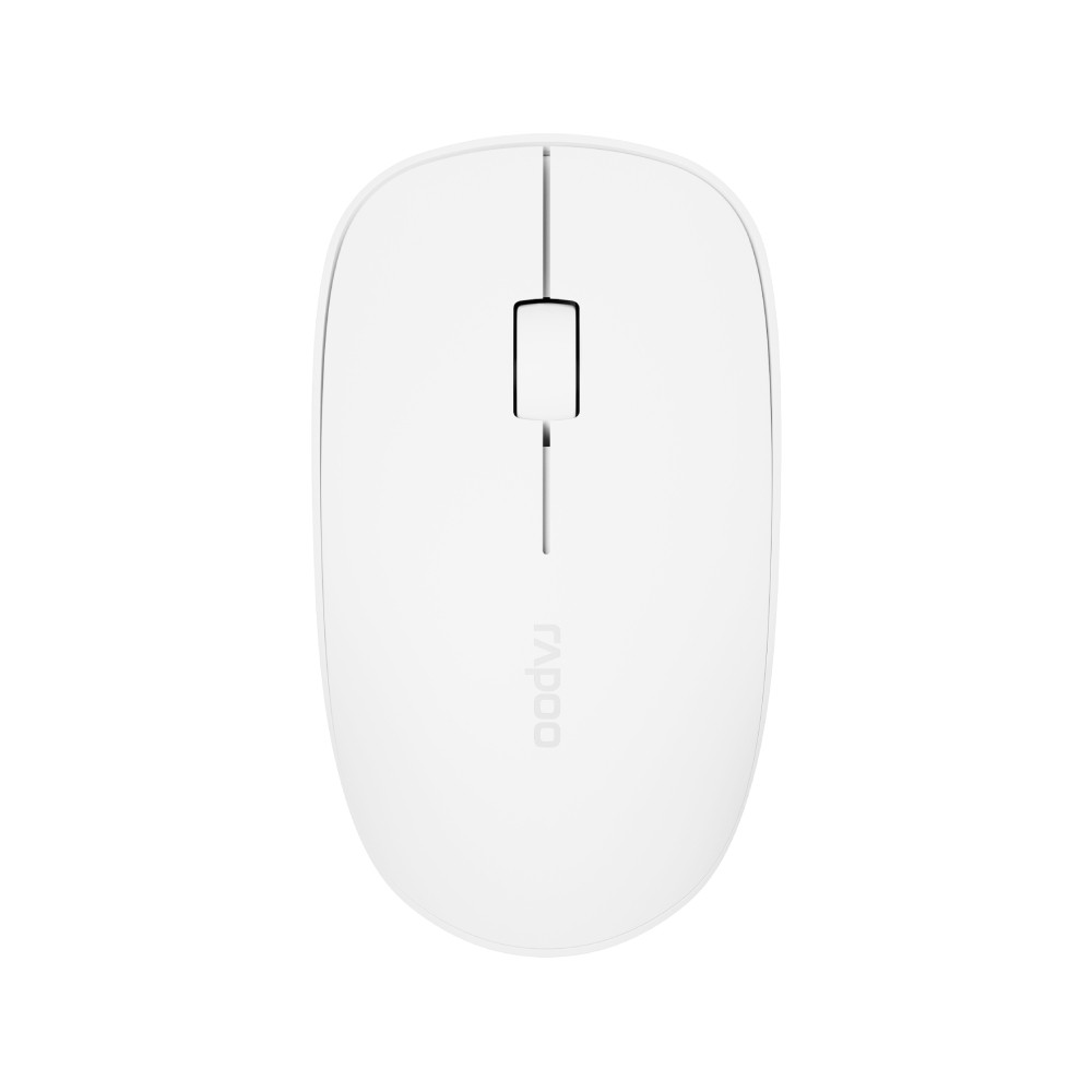 เมาส์ไร้สาย Rapoo M200 Silent Multi-mode White